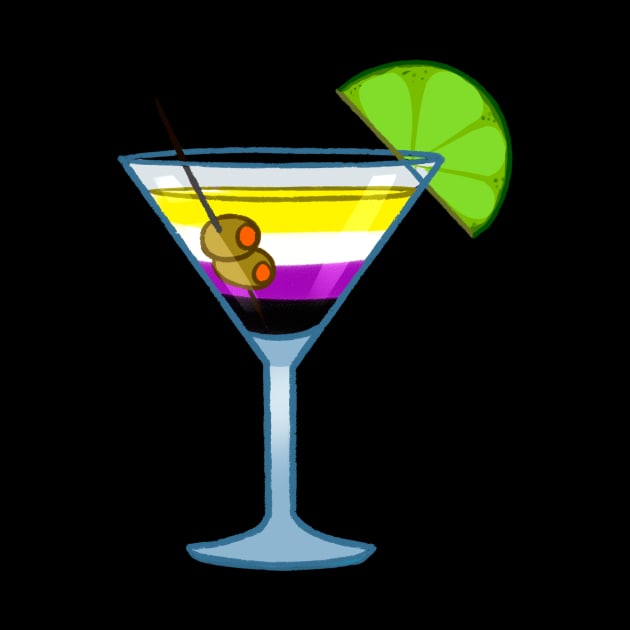 Nonbinary cocktail #3 by gaypompeii