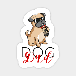 Cool dog dad Magnet