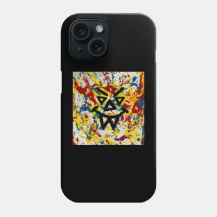 Colorful Splatter Ghoul Phone Case