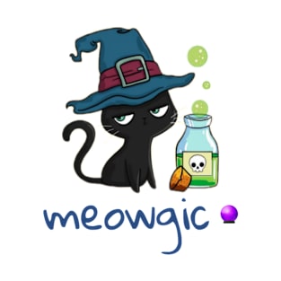 Meowgic design T-Shirt