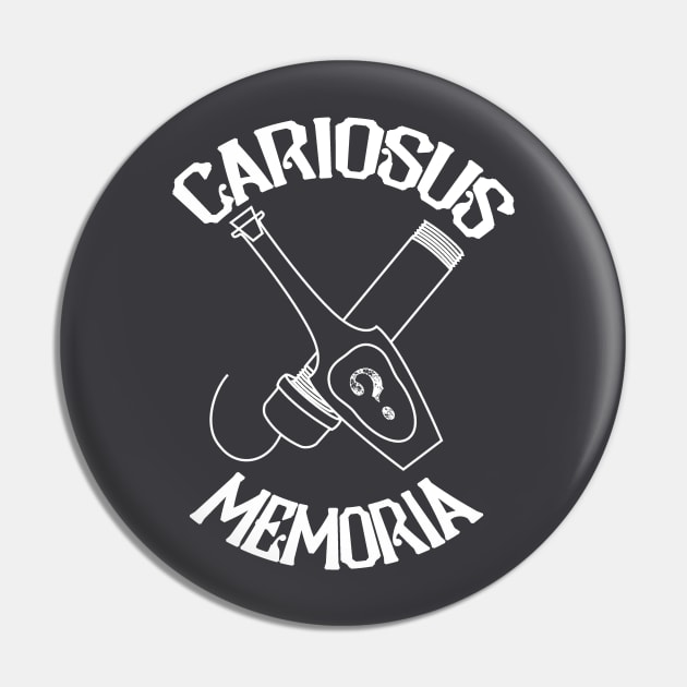 Cariosus Memoria (White) Pin by Digits