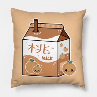 Kawaii Peach Milk Pillow