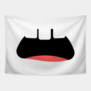 Mouth mask Tapestry