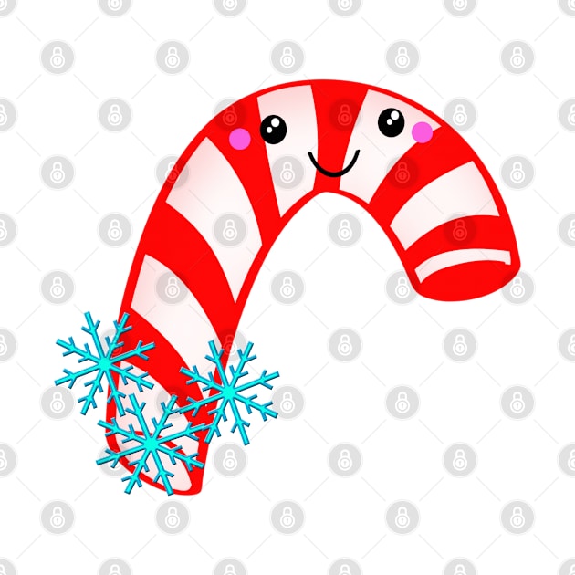 Cute Christmas Candy Cane by Jarecrow 