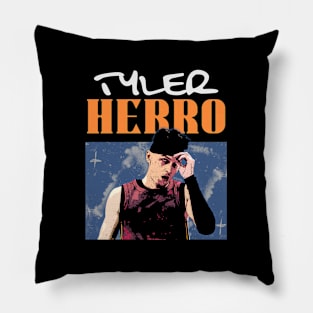 Tyler Herro // Retro Style Design Pillow