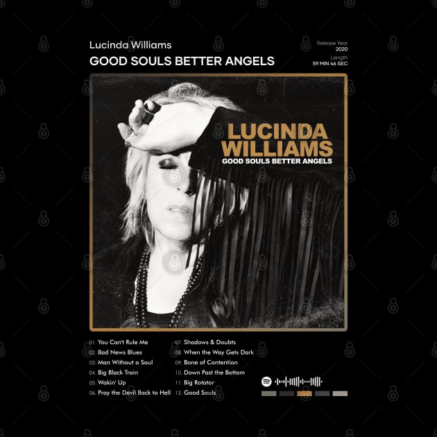 Lucinda Williams - Good Souls Better Angels Tracklist Album by 80sRetro