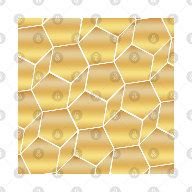 Gold Honeycomb by mpmi0801