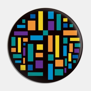 Stained Glass Window 5 Pin