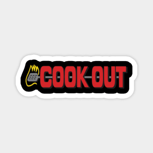 Cook Out Restaurant Logo Magnet