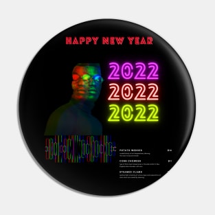 colorful new year Pin