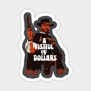 A Fistful of Dollars Fan Art Magnet