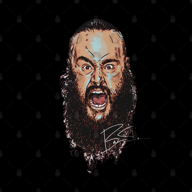 Braun Strowman Scream by MunMun_Design