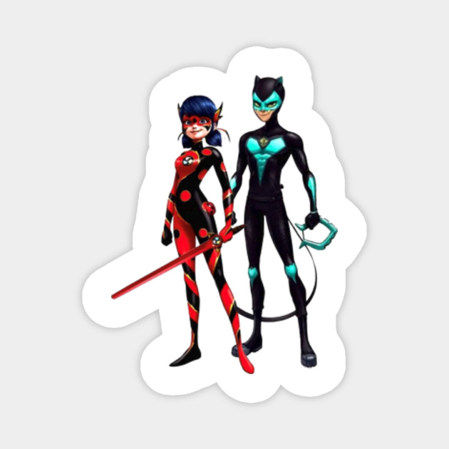 Dragon Bug Snake Noir Miraculous Ladybug Magnet Teepublic Uk