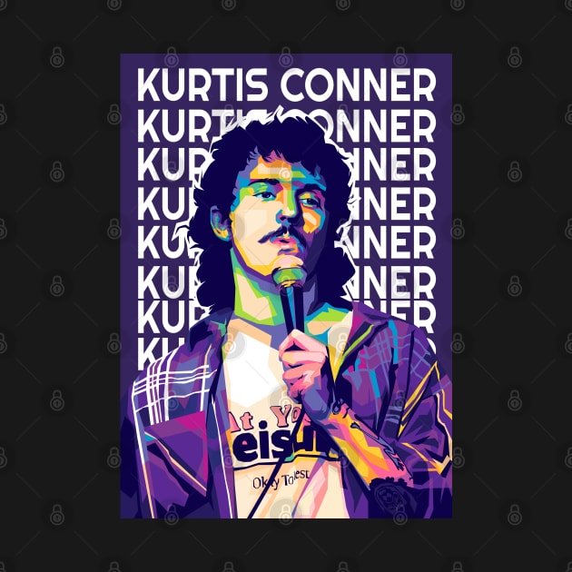 Kurtis Conner Pop Art by Dafishop