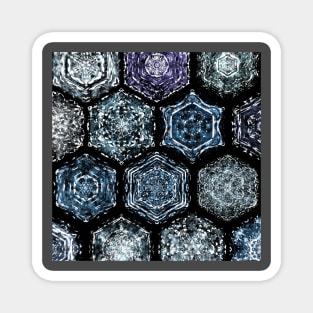 Perfectly Imperfect Snowflakes Magnet