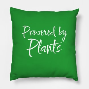 Powered by Plants Pillow