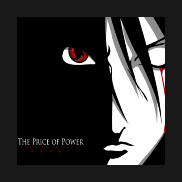Bloody Eye Sharingan The Price Of Power