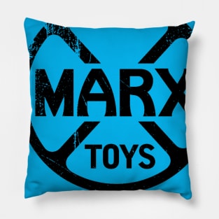 Marx Toys  - Authentic, Distressed Pillow