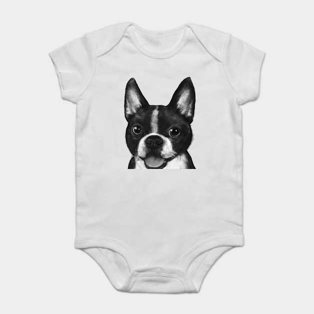boston terrier onesie