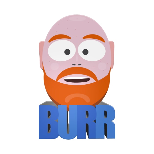If Comedian Bill Burr Was a South Park Character by Ina