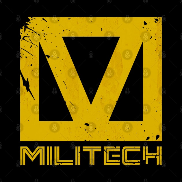 Cyberpunk Militech Logo - Worn by Reds94