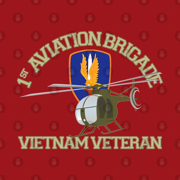 1st Aviation OH-6 Vietnam by MilitaryVetShop