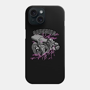 Lightning Aquarius (Pink) Phone Case