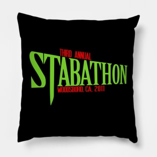 SCREAM VI Stabathon Shirt On-Screen Version Pillow