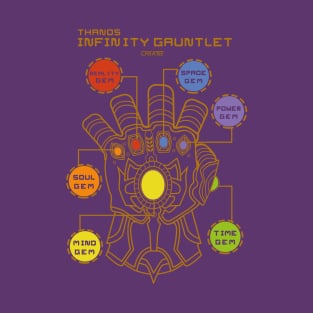 The Infinity Gauntlet Gems T-Shirt