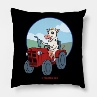 Tractor Critters Cow Pillow
