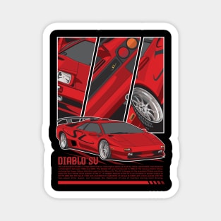 Diablo SV (Red) Magnet