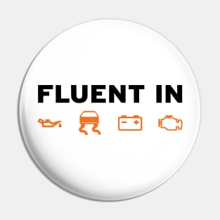 Fluent in car stuff Pin