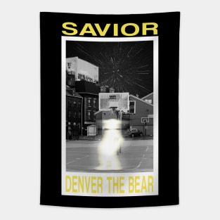 Denver The Bear: Savior Tapestry