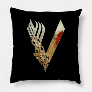 Vikings Gold Pillow