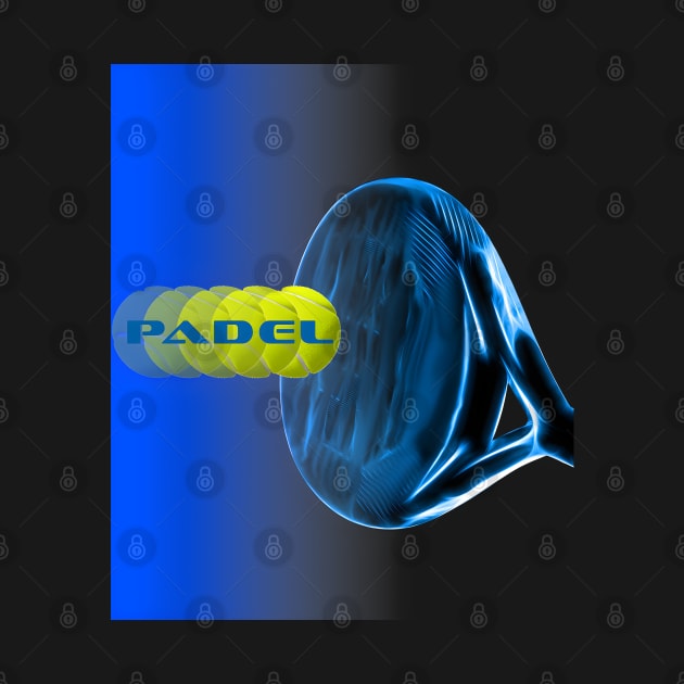 Pádel sport 9 blue by DymSportswear