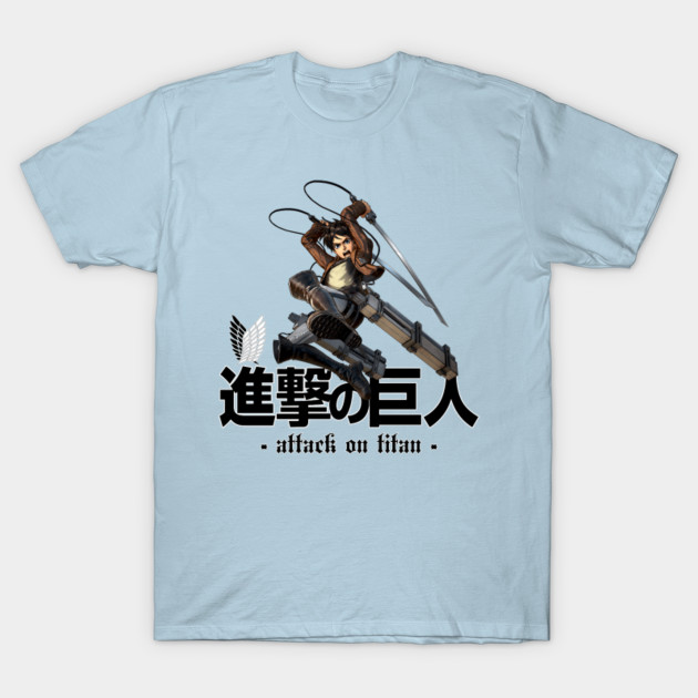 Eren Jaeger Shingeki No Kyojin Manga T Shirt Teepublic