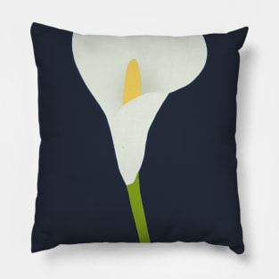 Calla in the Corner Pillow