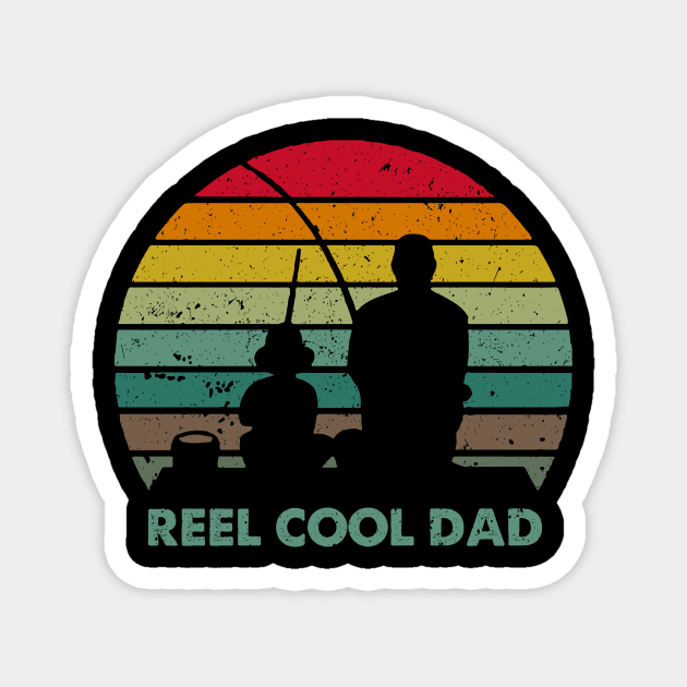 Reel cool dad Magnet by alexalexay