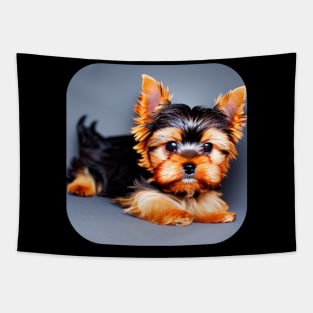 Yorkshire Terrier Puppy Tapestry