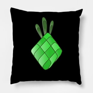 green ketupat on the Eid al-Fitr Pillow