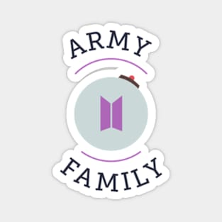 BTS ARMY family logo Magnet