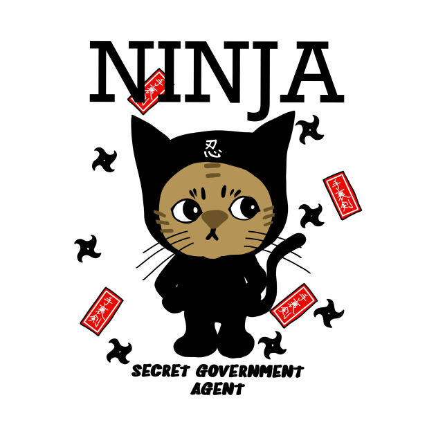 Ninja cat by yumiyoshi4