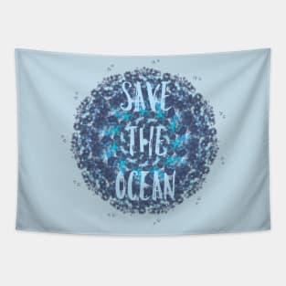 Save the ocean Tapestry