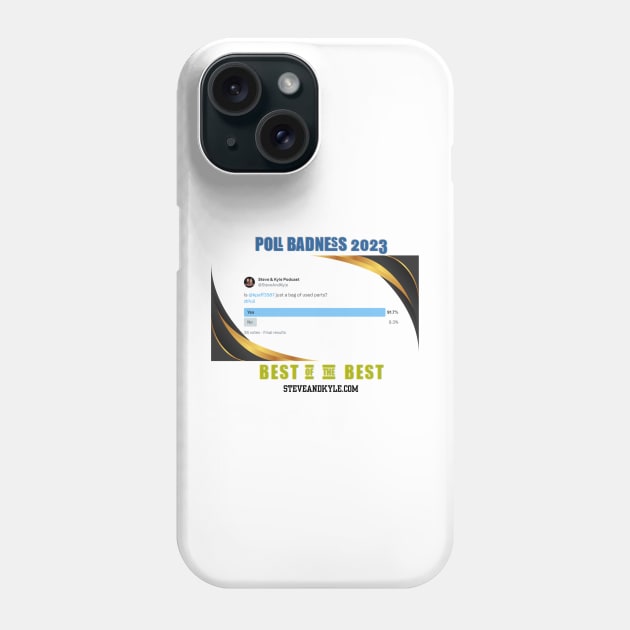 Poll Badness 2023 Phone Case by steveandkyle