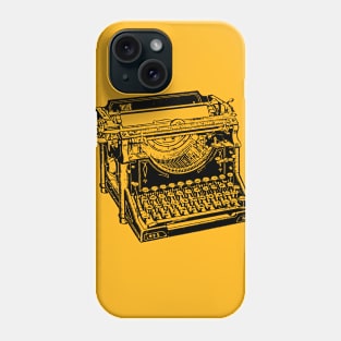Old-fashioned Typewriter Phone Case