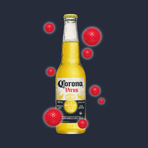 Corona Virus Beer by NostraDomus