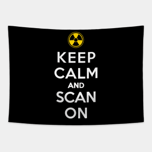 Keep Calm and Scan On Tapestry