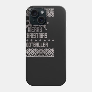 Merry Christmas FOOTBALLER Phone Case