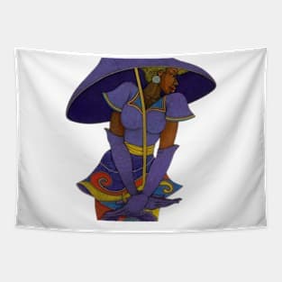 Purple Goddess Tapestry