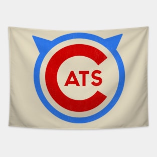 DEFUNCT - Fort Worth Cats Baseball Tapestry